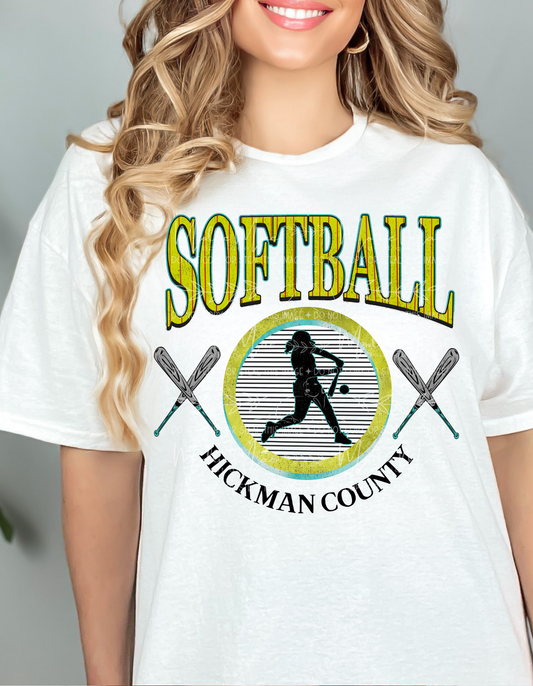 Hickman County Softball Semi-Exclusive Graphic Tee