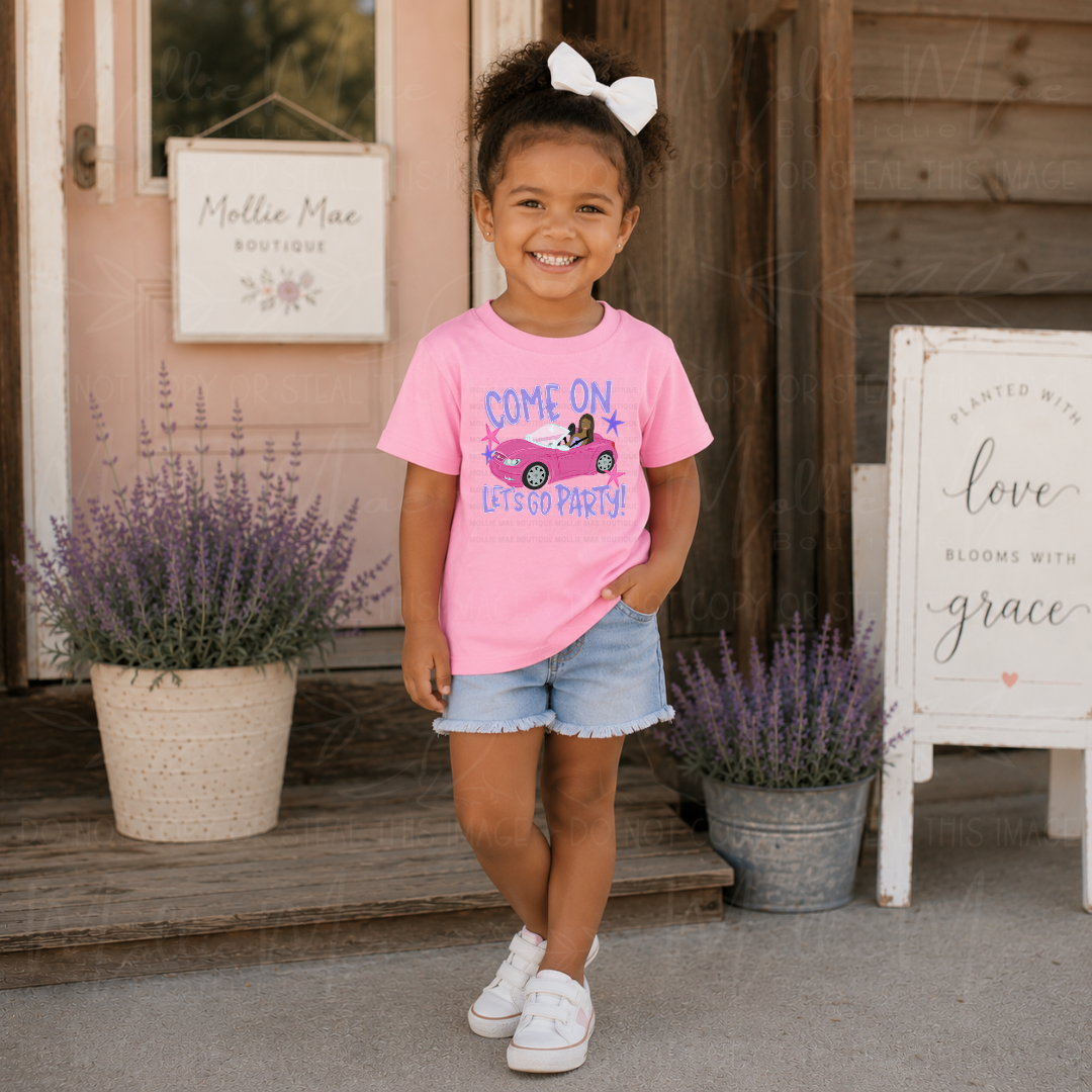 Come On Let’s Go Party Youth/Toddler Graphic Tee