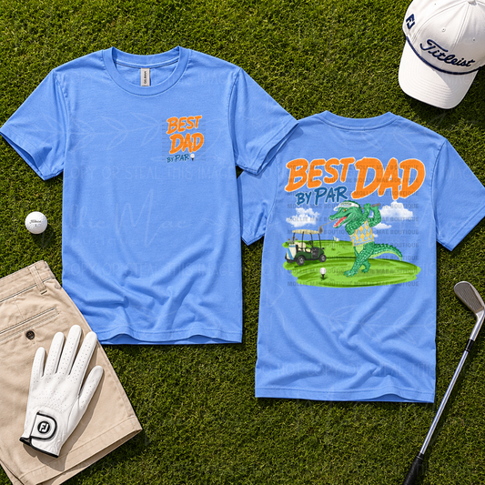 Best Dad By Par Graphic Tee