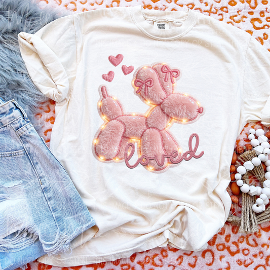 Loved Poodle Graphic Tee
