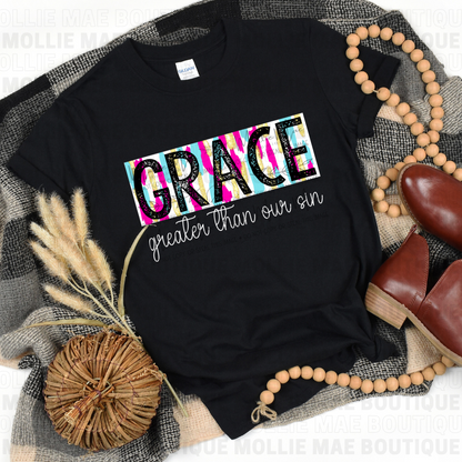Grace – Greater Than Our Sin Graphic Tee