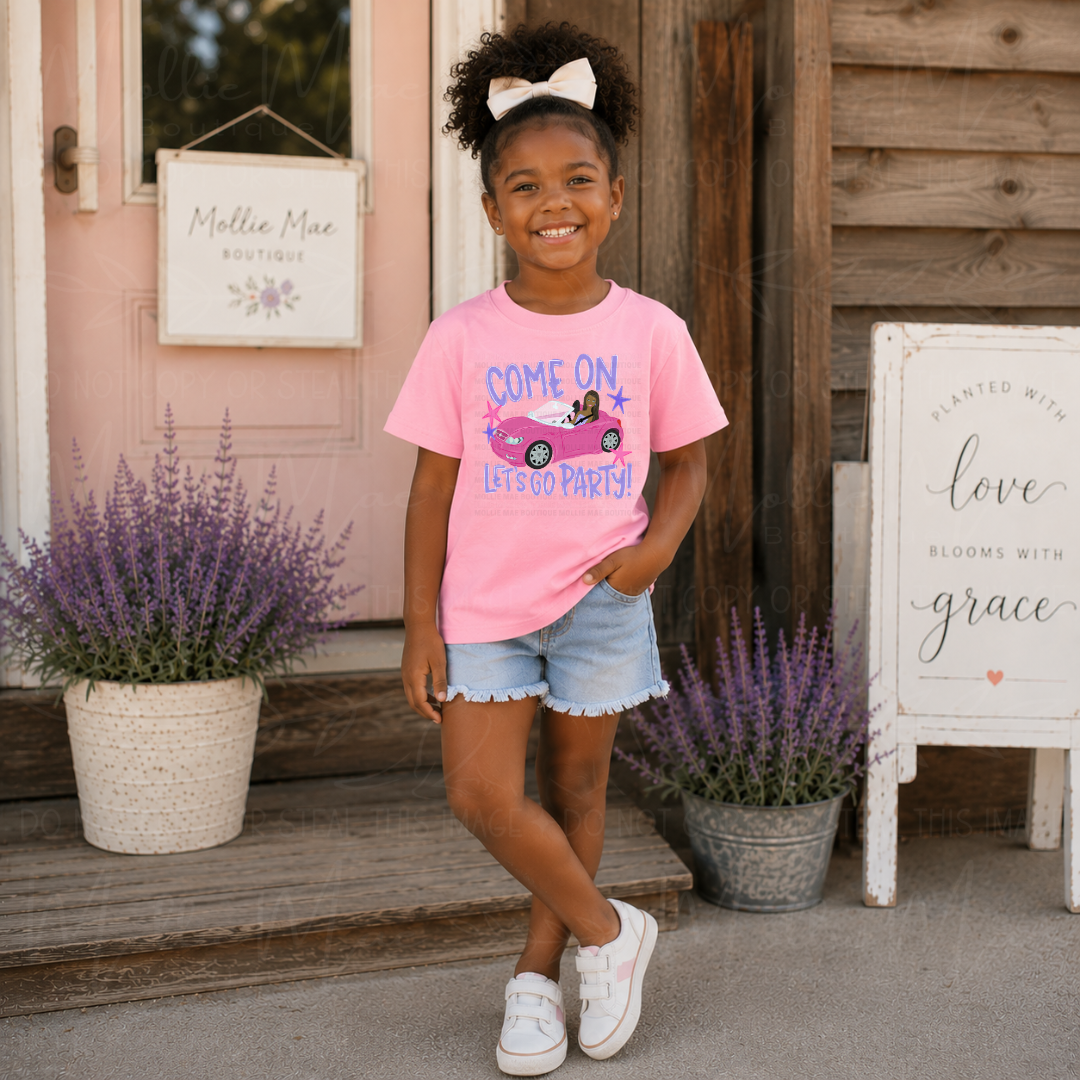 Come On Let’s Go Party Youth/Toddler Graphic Tee