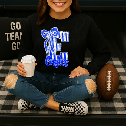 East Eagles Seersucker Graphic Tee / Sweatshirt