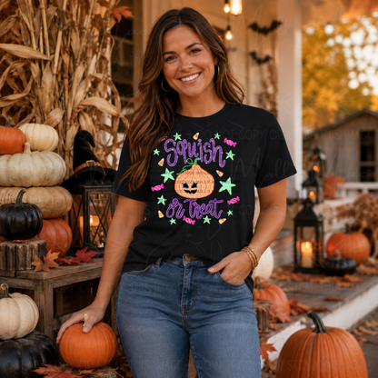 Squish or Treat Halloween Graphic Tee – Semi-Exclusive
