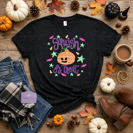 Squish or Treat Halloween Graphic Tee – Semi-Exclusive