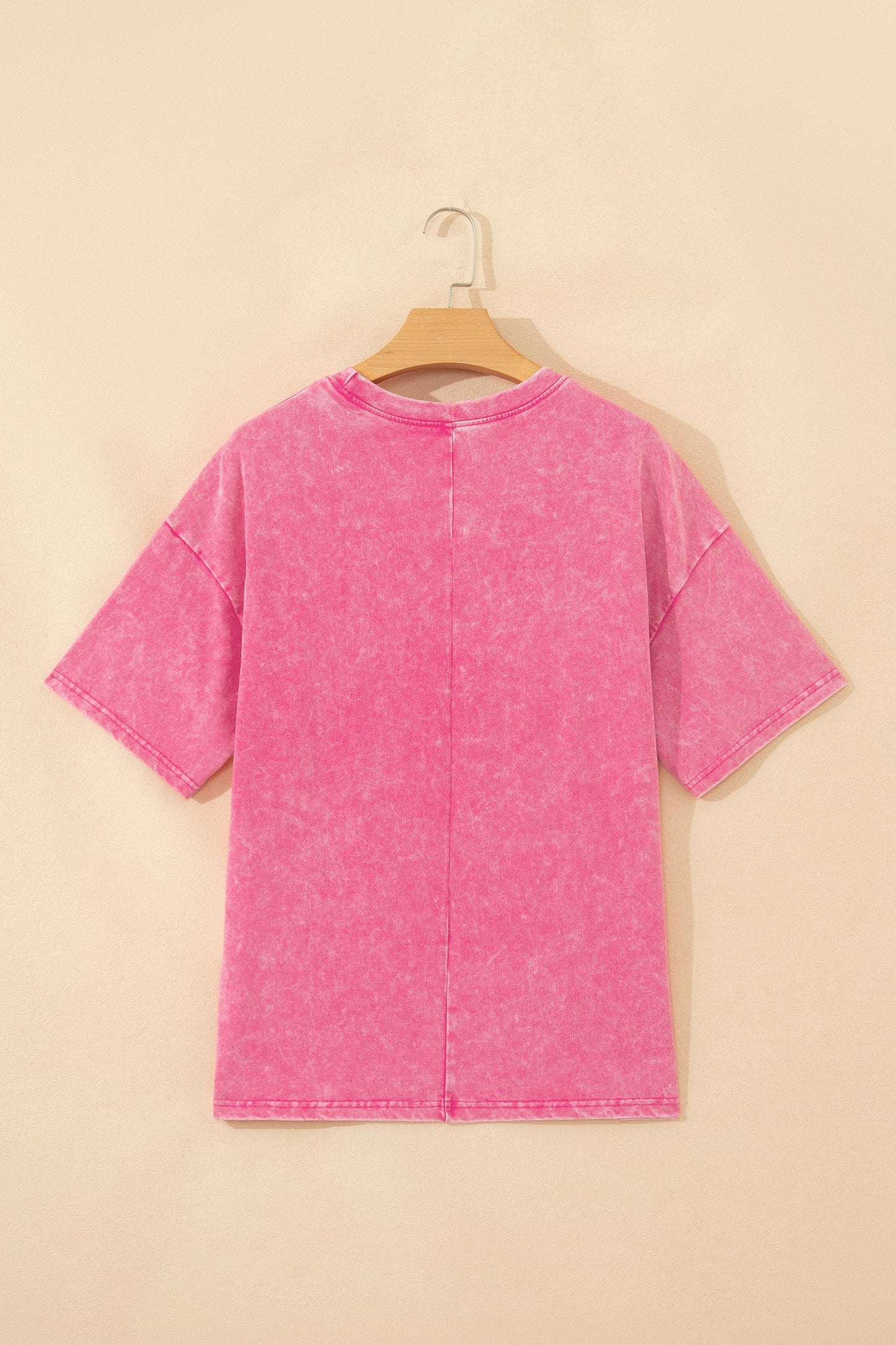 Solid Mineral Wash Short Sleeve Oversized Tee boutique clothing from Mollie Mae Boutique