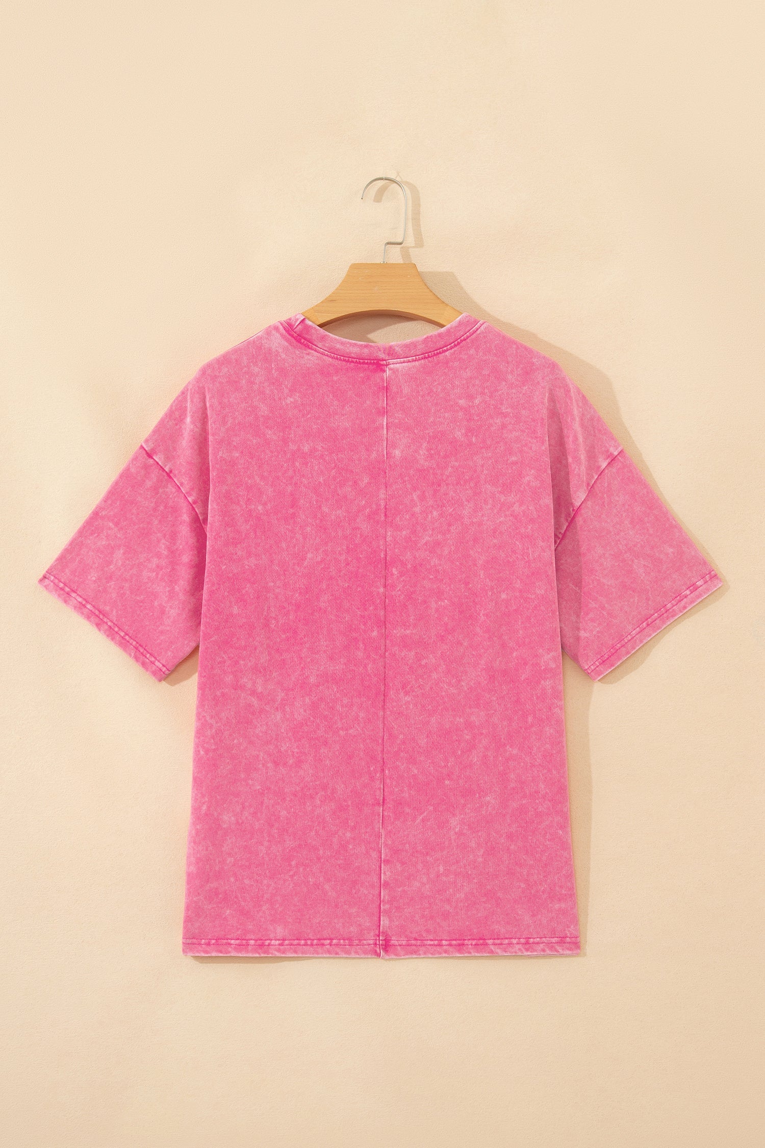 Solid Mineral Wash Short Sleeve Oversized Tee boutique clothing from Mollie Mae Boutique