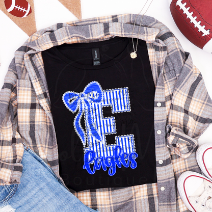 East Eagles Seersucker Graphic Tee / Sweatshirt