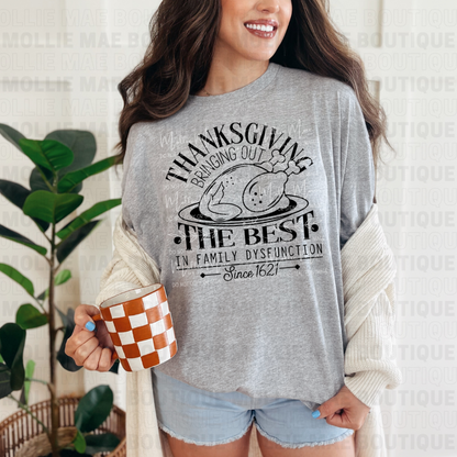 Thanksgiving Family Dysfunction Tee