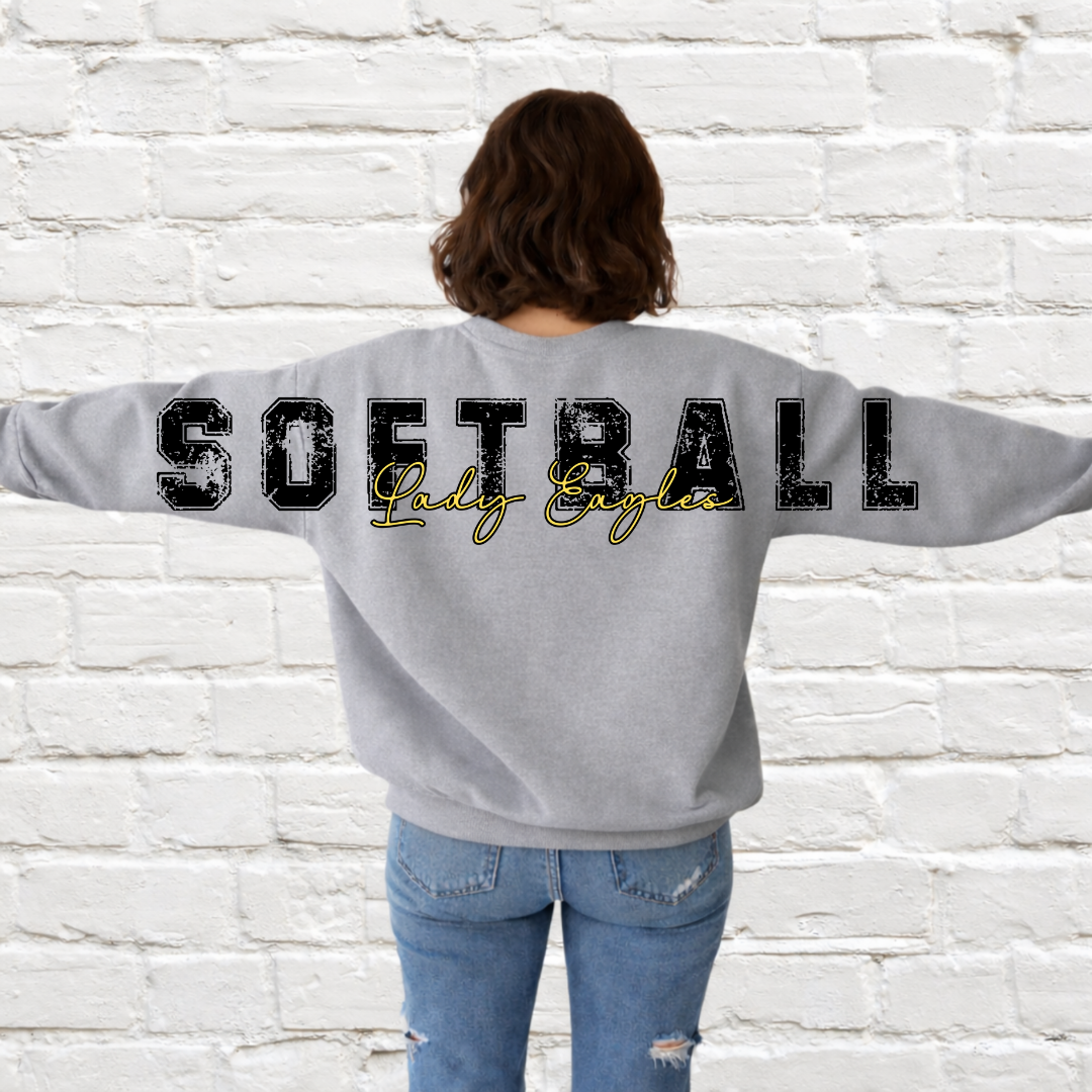 Big Back Custom Varsity Sweatshirt