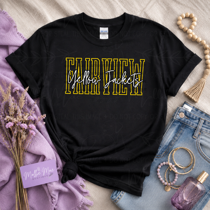 Fairview Yellow Jackets Signature Script