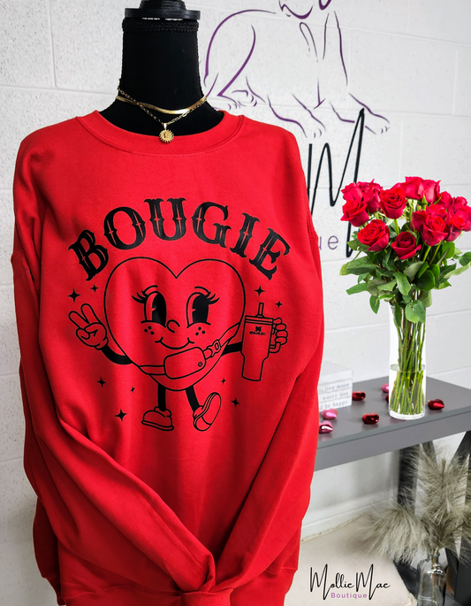 Bougie Heart Sweatshirt -Sample Sale