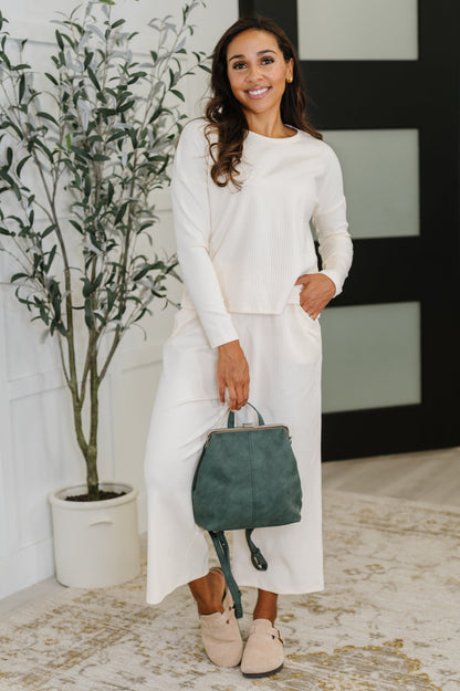 Bridget Backpack in Peacock