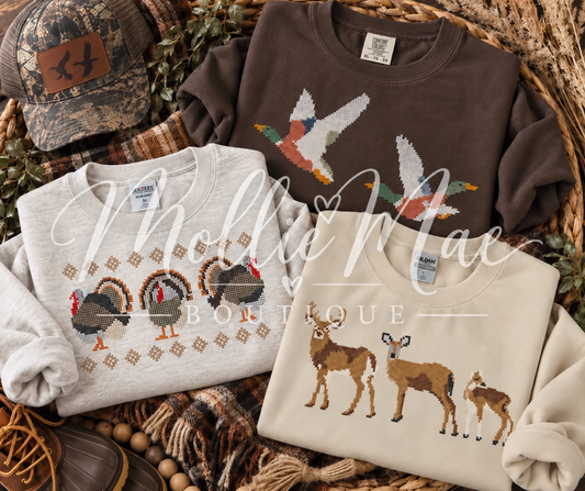 Outdoorsy Cross Stitch Pre-Order