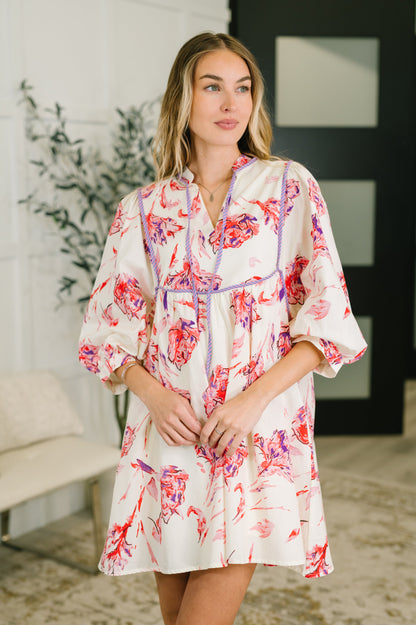 Destination Unknown Floral Dress boutique fashion by Mollie Mae Boutique