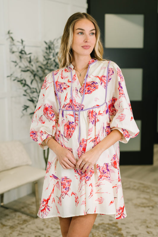Destination Unknown Floral Dress boutique fashion by Mollie Mae Boutique