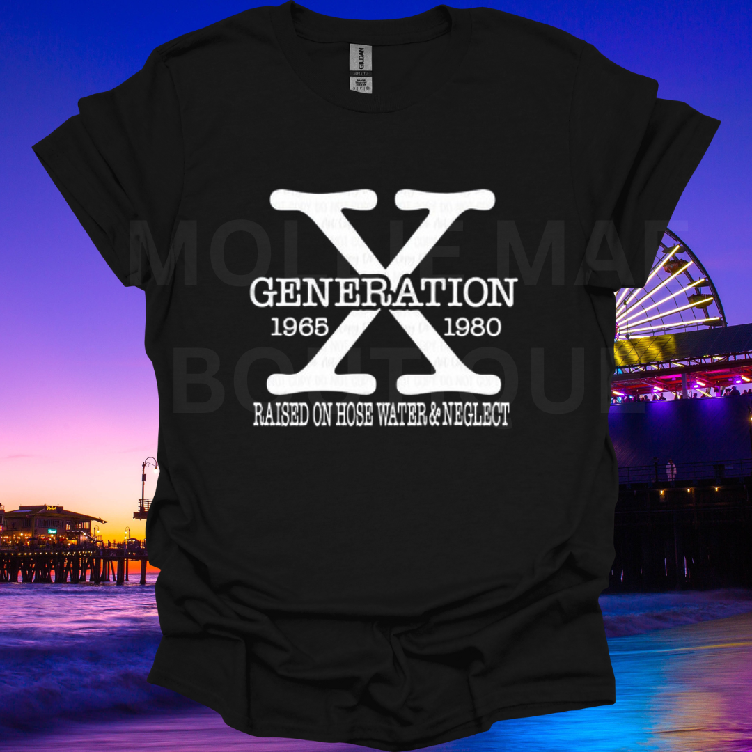 Generation X, 1965-1980 Raised On Hose Water & Neglect