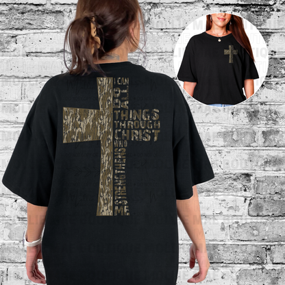 I Can Do All Things Tee (Front + Back)