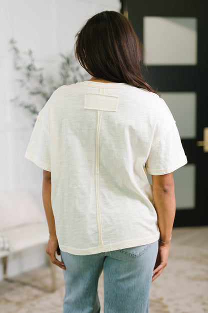 Knee Deep in Flowers We Applique Top boutique top from Mollie Mae Boutique