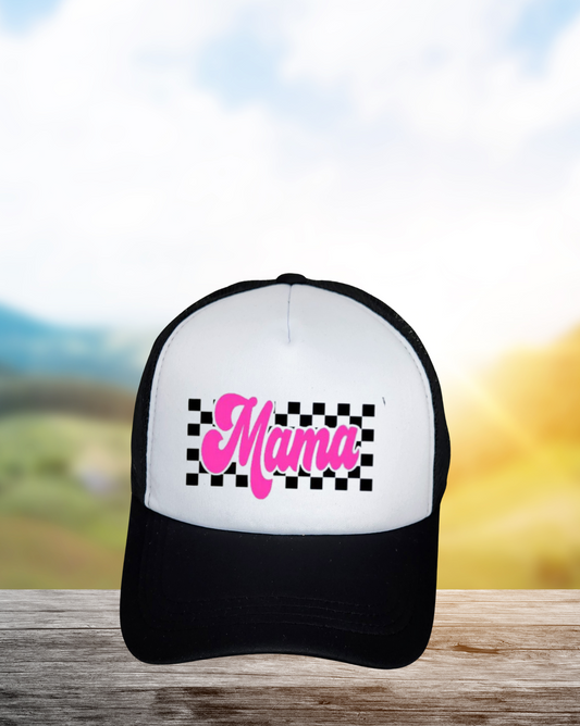 Mama Trucker Hat (Puff Print)