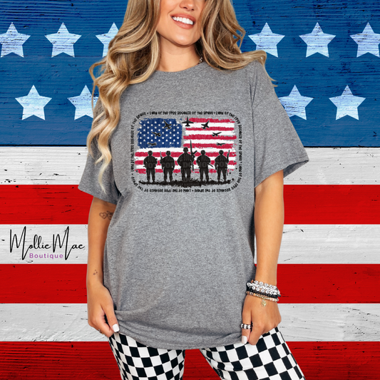 Soldier Flag Tshirt