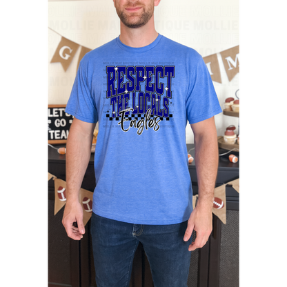 Respect the Locals – Eagles Graphic Tee