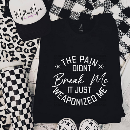 The Pain Didn't Break Me