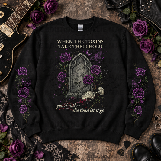 Toxins Graphic Crewneck Sweatshirt