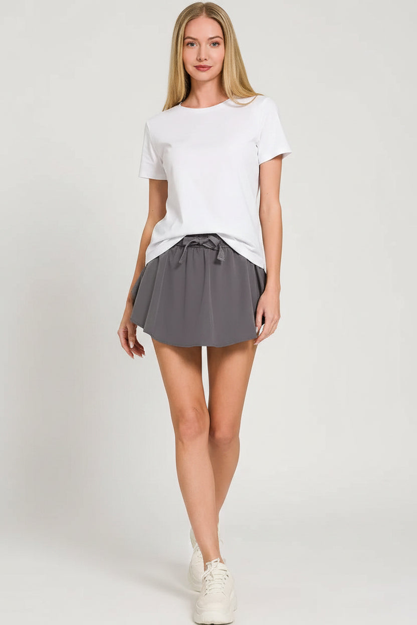 Zenana Soft Woven Active Skorts boutique apparel from Mollie Mae Boutique