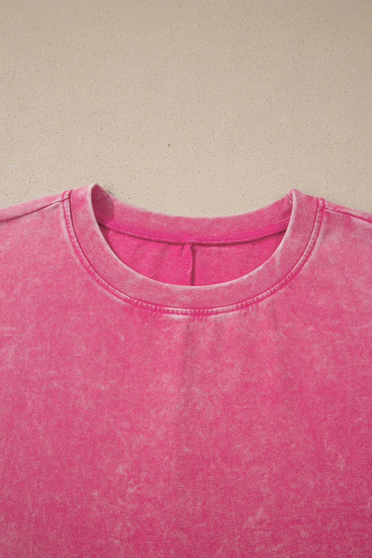 Solid Mineral Wash Short Sleeve Oversized Tee boutique clothing from Mollie Mae Boutique