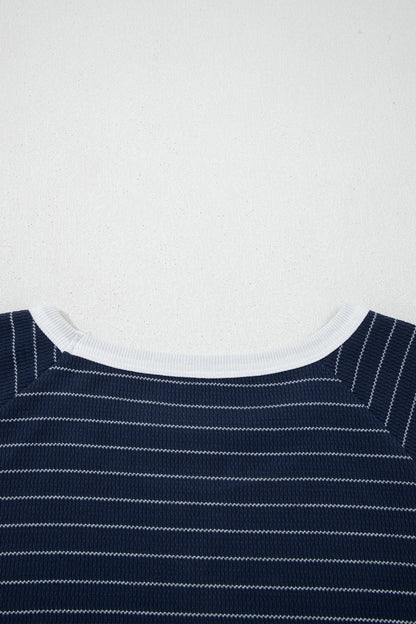 Melany Trim Ribbed T PLUS Shirt