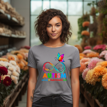 Autism Butterfly Infinity Tshirt