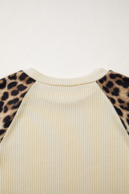 Keily Contrast Sleeve Loose Tee