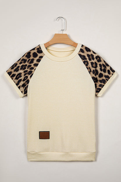 Keily Contrast Sleeve Loose Tee