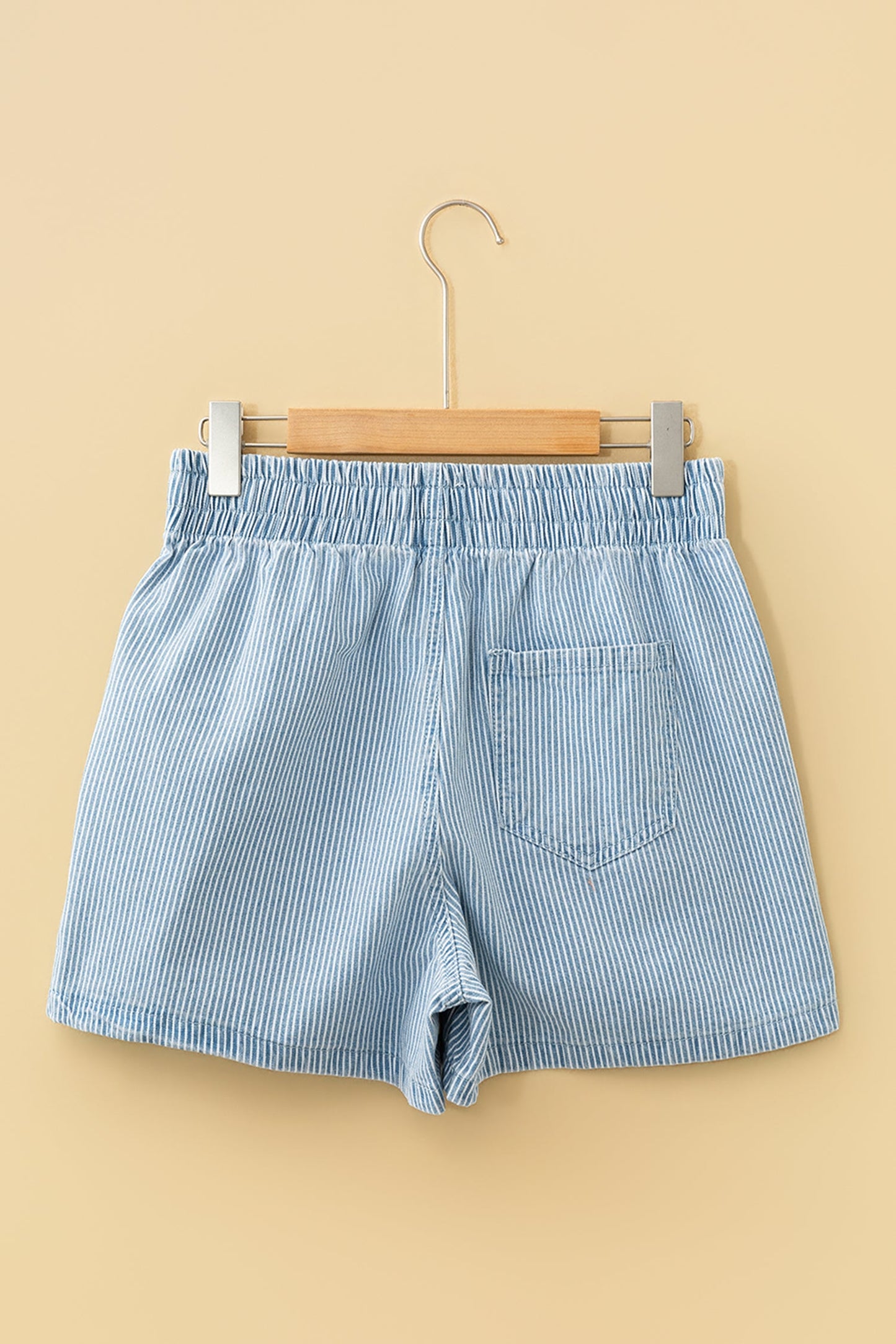 Honey Elastic Waist Casual Shorts boutique apparel from Mollie Mae Boutique
