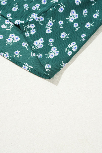 Adelynn Square Ruffled Trim PLUS Blouse boutique clothing from Mollie Mae Boutique