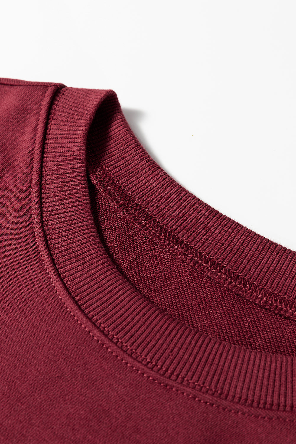multiple colors Varsity Stripe Oversized Drop Shoulder Sweatshirt with varsity stripe details and an oversized drop-shoulder fit, boutique fashion