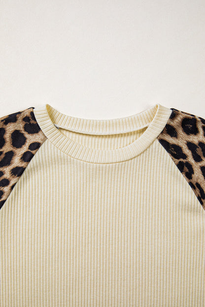 Keily Contrast Sleeve Loose Tee