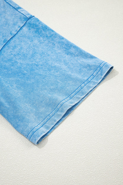 Mineral Wash Oversize Short Sleeve T-Shirt boutique clothing from Mollie Mae Boutique
