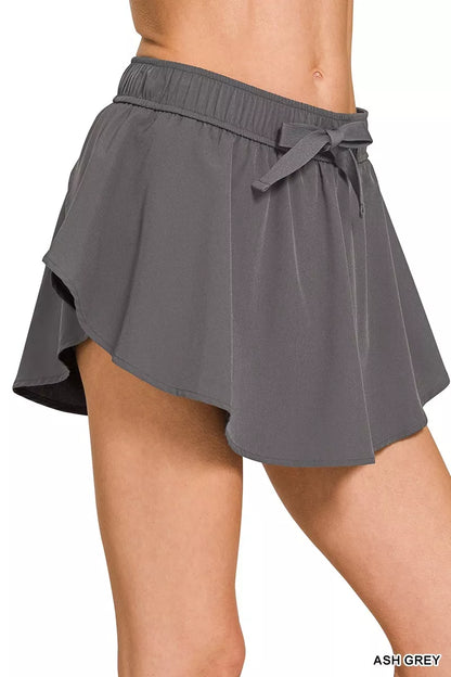 Zenana Soft Woven Active Skorts boutique apparel from Mollie Mae Boutique