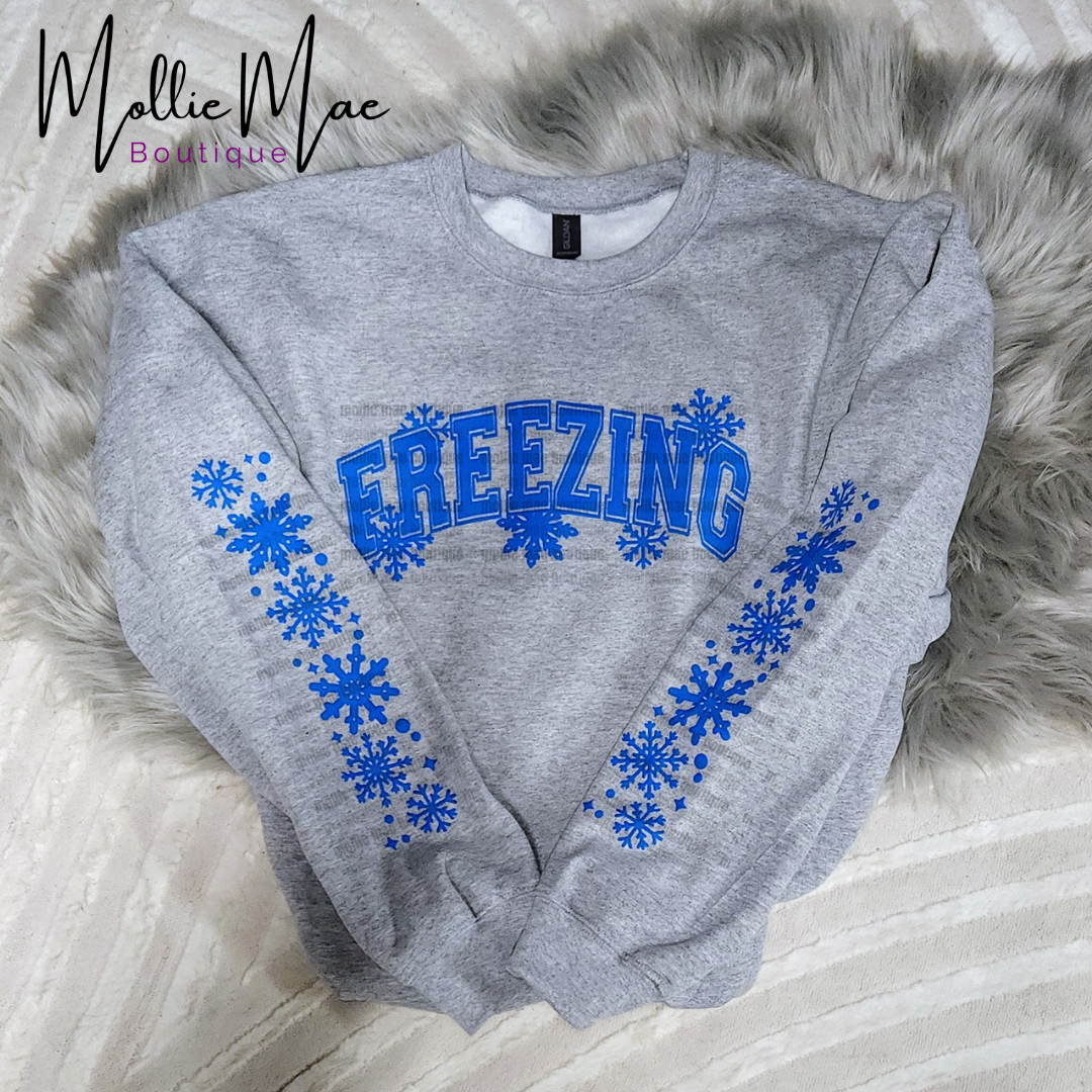 Freezing - Puff Print