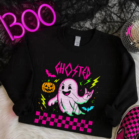 Ghosted Halloween Graphic Tee or Crewneck
