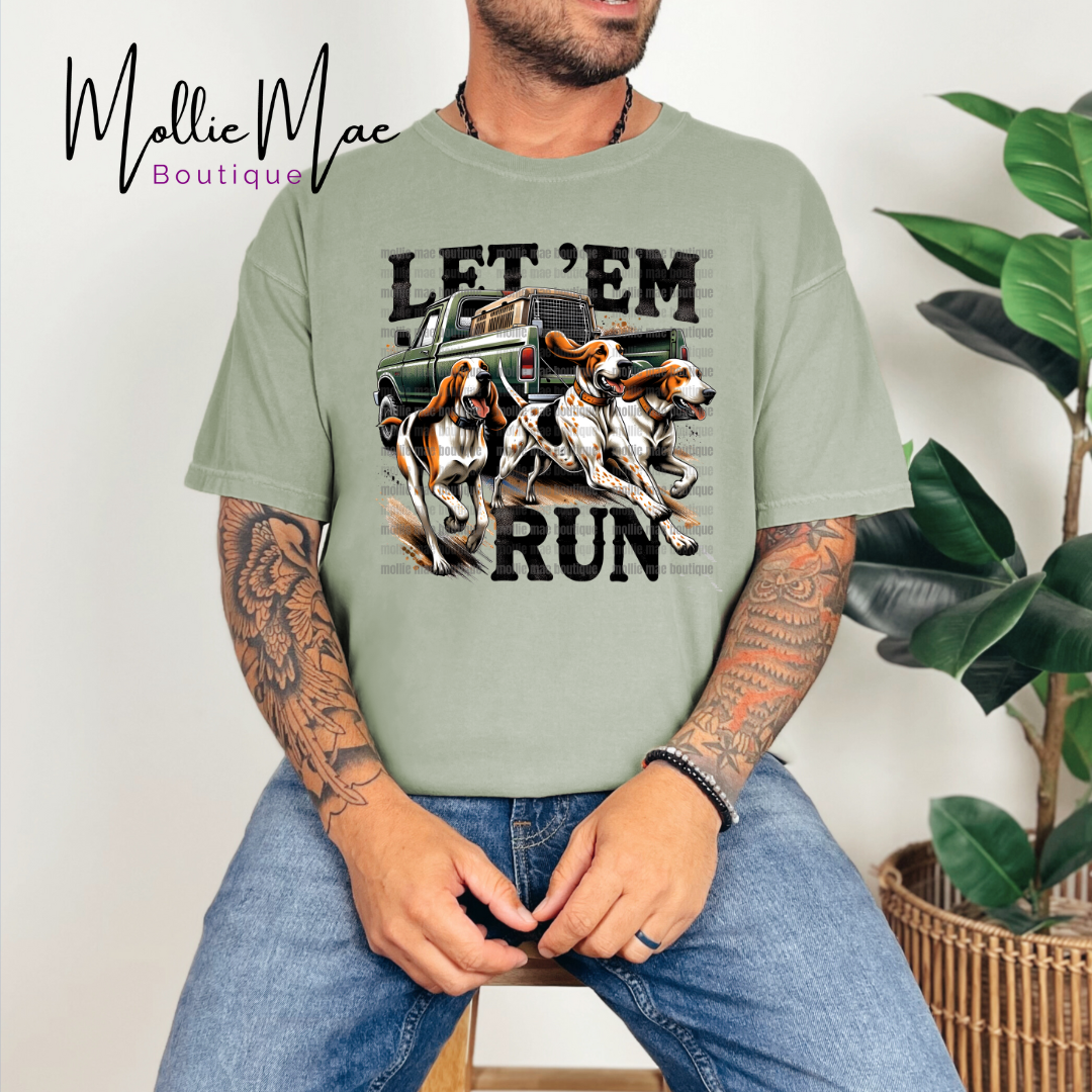 Let'Em Run Tshirt