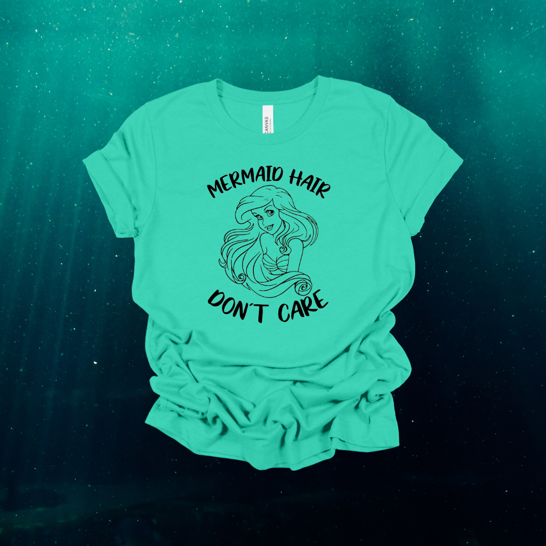 Mermaid Hair Don't Care Graphic