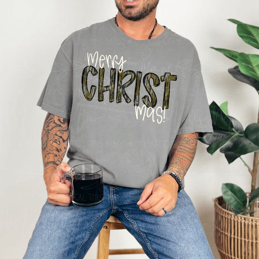 Merry CHRISTmas Graphic Tee