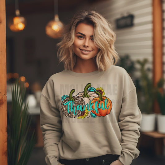 Thankful Pumpkins Sweatshirt