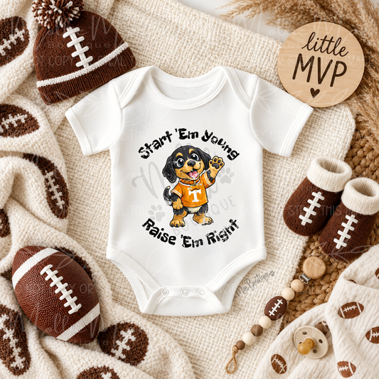 Start ’Em Young Onesie